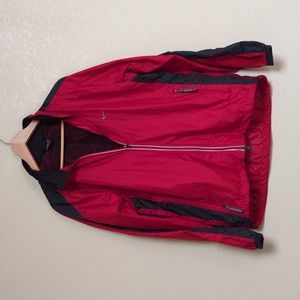 Nike Cherry Red Mesh Windbreaker